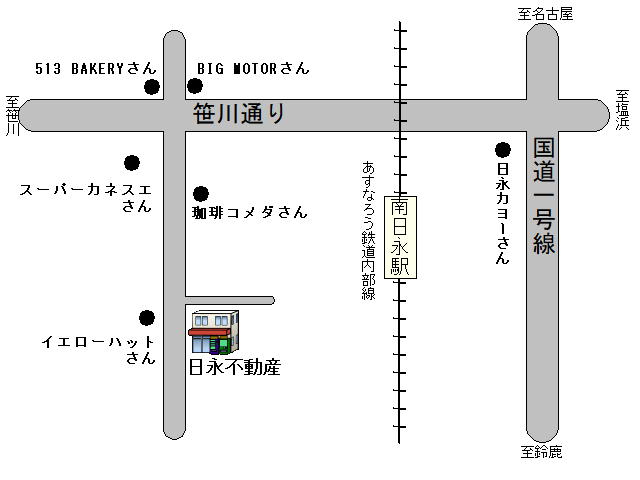 アクセスマップ